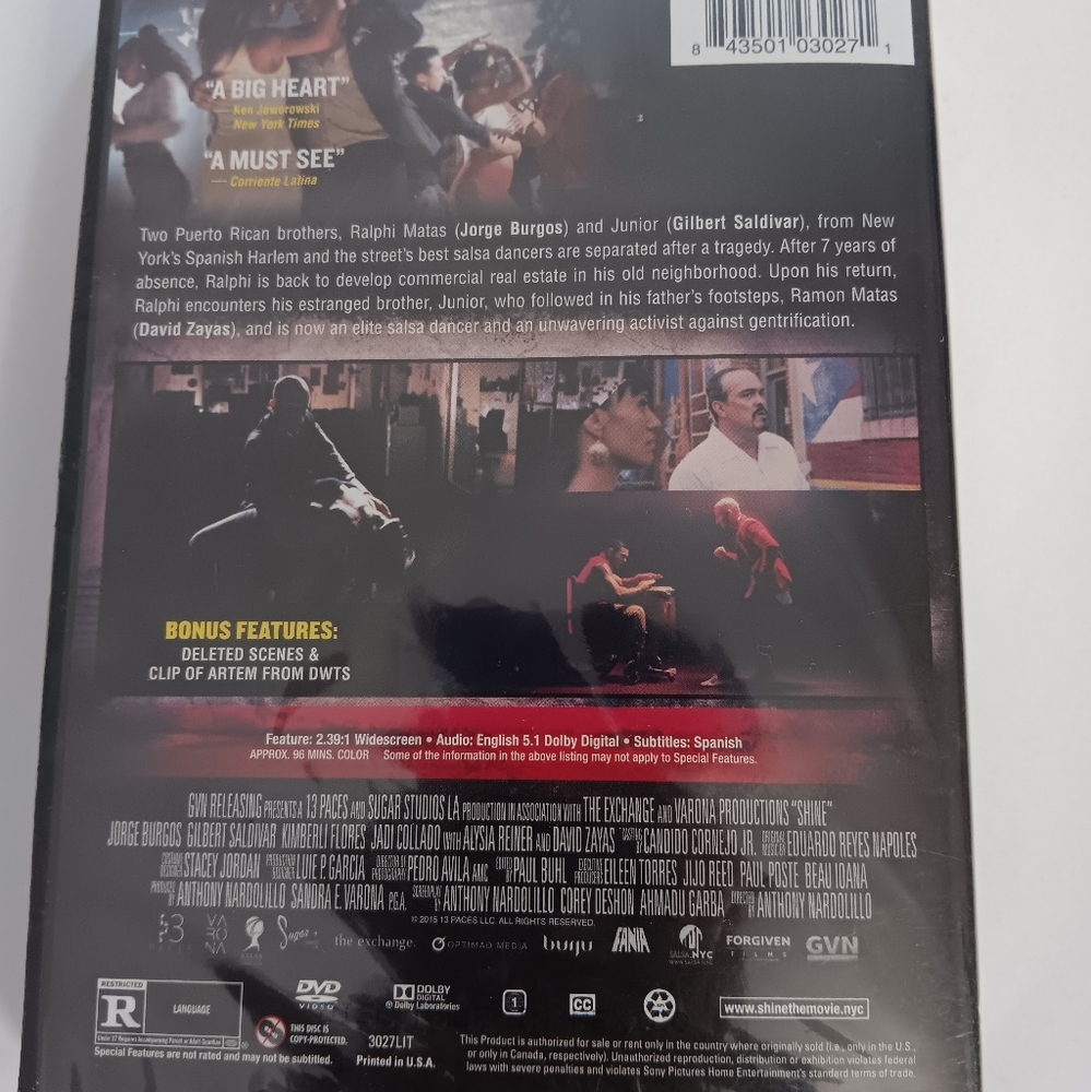 SHINE (Rated R) - Picture 2 of 2